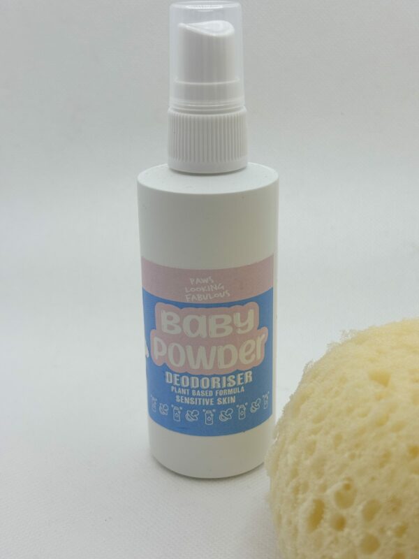 Deodorante Baby Powder per animali